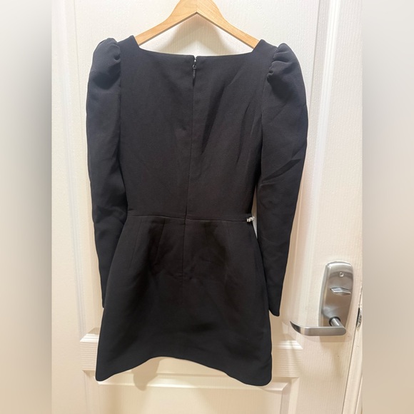 HELSI Crystal Bow Mini Dress in Black with Silver Accents Size XS NWT - Picture 6 of 7